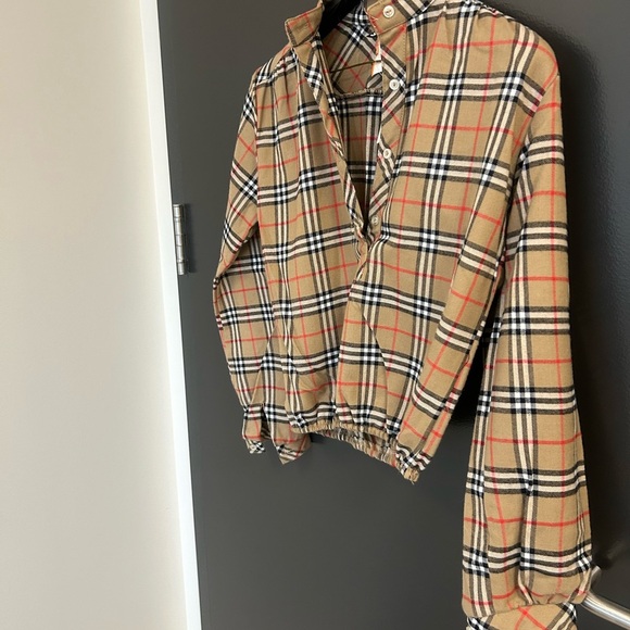 The Bay S NWT VINTAGE Check Plaid slight crop- yes this is NWT from 30 years ago - Picture 13 of 13